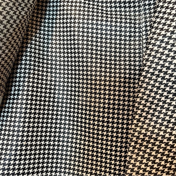 Lamatta leather woman’s suit houndstooth size 8 - Picture 10 of 13